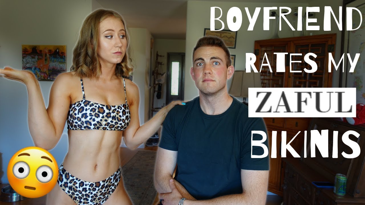 Boyfriend Rates My Zaful Bikinis! *intense* 