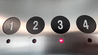 Quiet Motor! ThyssenKrupp Hydraulic Elevators - Saulsbury St. Parking Garage - Lakewood, CO