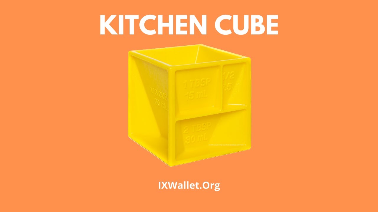 Kitchen Cube Is The All-In-One Precision Measuring Tool Your
