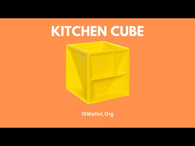 Kitchen Cube - All in One Measuring Tool 