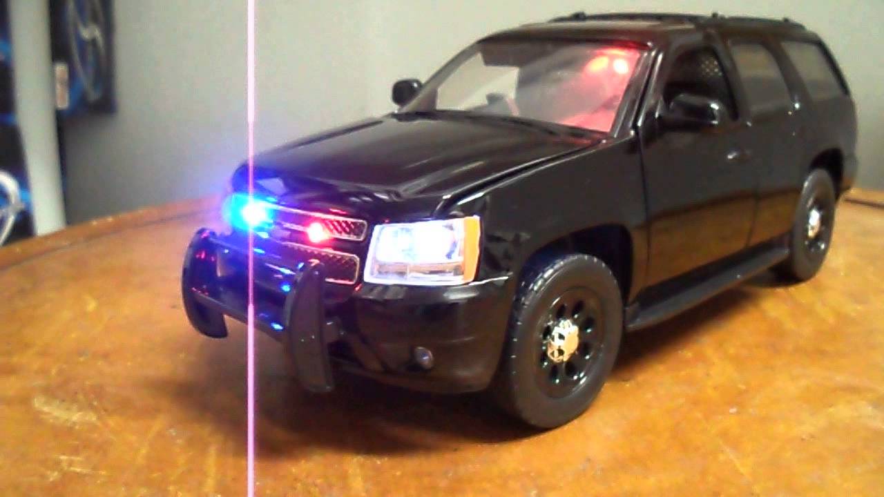 1 24 Suv Chevy Tahoe Special Service Fbi Cia Lapd Nypd Secret Service