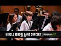 Middle school spring band concert 2024  the john cooper school