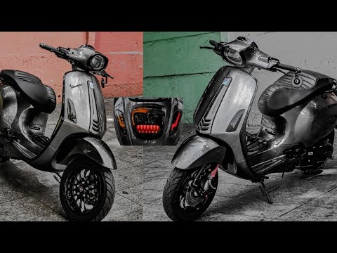 Vespa Dọn Kiểng 30 Triệu Đồng - Đơn Giản , Cứng Cáp , Sạch Sẻ !!!!