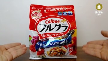 Ngũ cốc calbee đỏ 800g - ngũ cốc của nhật bản chính hãng, giao hàng nhanh, giá tốt