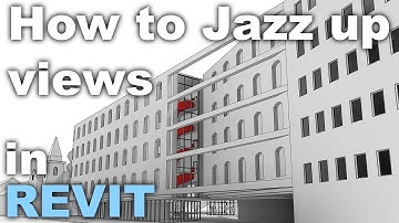How to Jazz up Hidden Line Views in Revit Tutorial