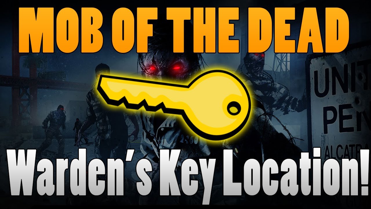 Black Ops 2 Zombies Mob Of The Dead How To Get The Warden's Key! (Black Ops 2)