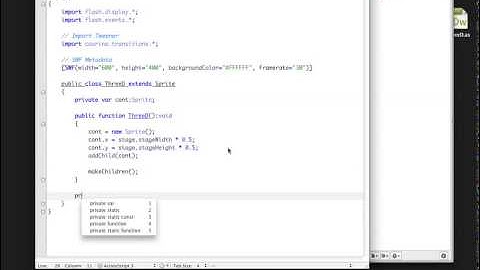 Flash Player 10 Beta: 3D