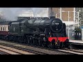 ‘46100 Royal Scot’ | The Golden Arrow | (Saphos Steam) | 30th March 2024 @ Kenisington Olympia.