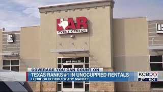 Lubbock seeing steady rental market despite Texas ranking No. 1 in unoccupied rentals