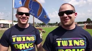 A visit to Twins Day 2018 by a German group.