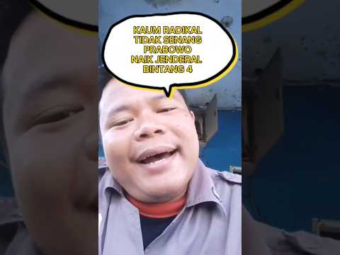 apa iya mereka tidak suka prabowo bintang 4