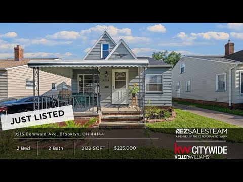 9216 Behrwald Ave, Brooklyn, OH home video tour