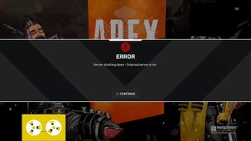 apex legend server crash glitch