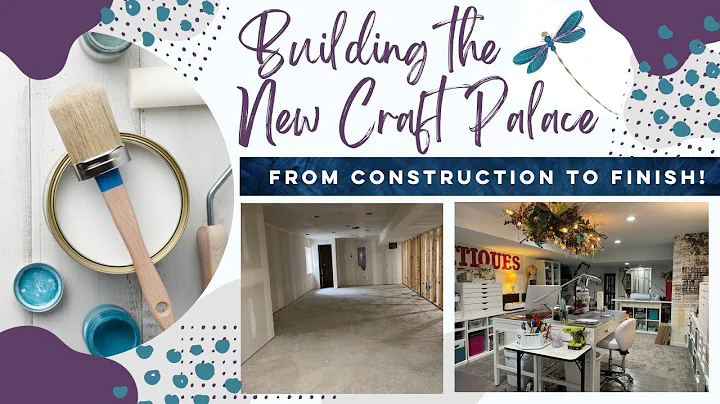 Building craft room  palace from construction to the finished room!