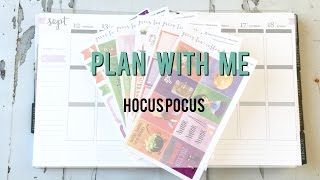Plan With Me // Hocus Pocus