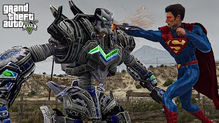 GTA 5 - Superman VS Metallo | Epic Death Battle!