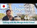 #59 リアルな日本語／マンガ家アシスタントの友達とおしゃべり【Japanese Podcast】