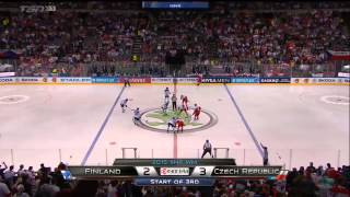 Mistrovství světa IIHF 2015 (čtvrtfinále) Finsko vs. Česká republika