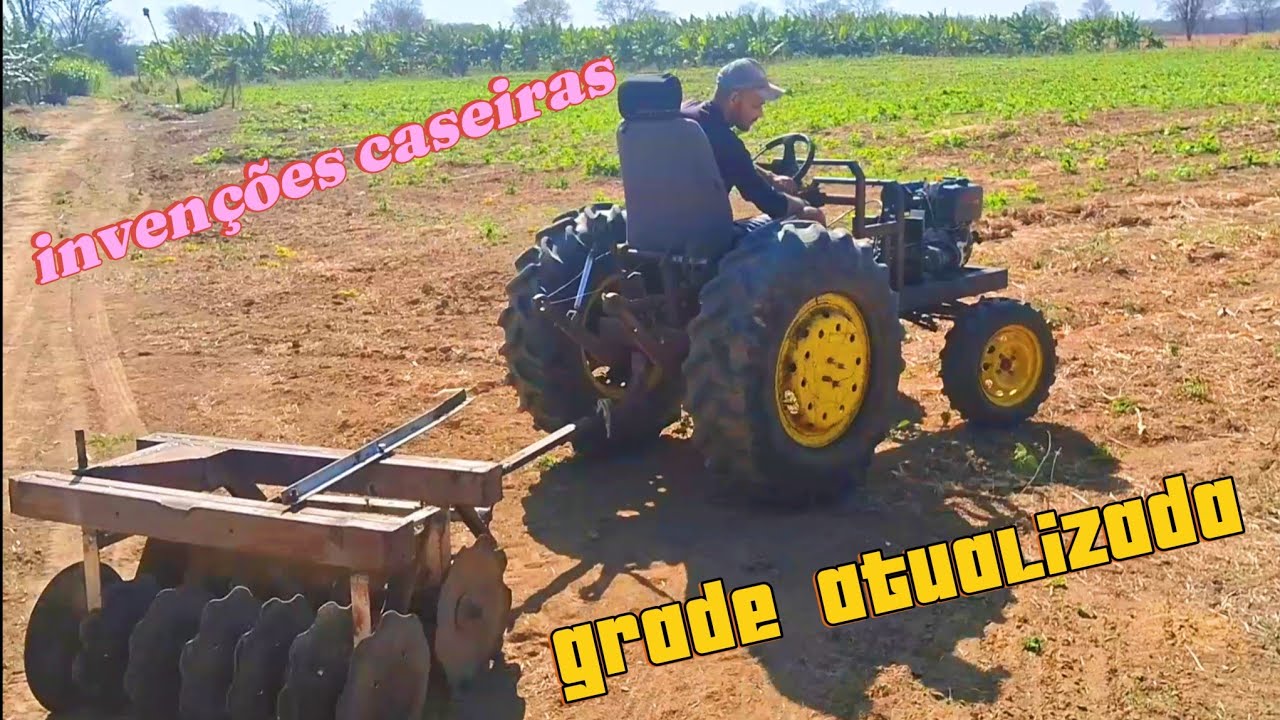 grade para trator caseiro,  parte 2
