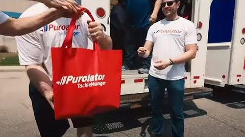 Purolator Tackle Hunger Supports Guelph Food Bank