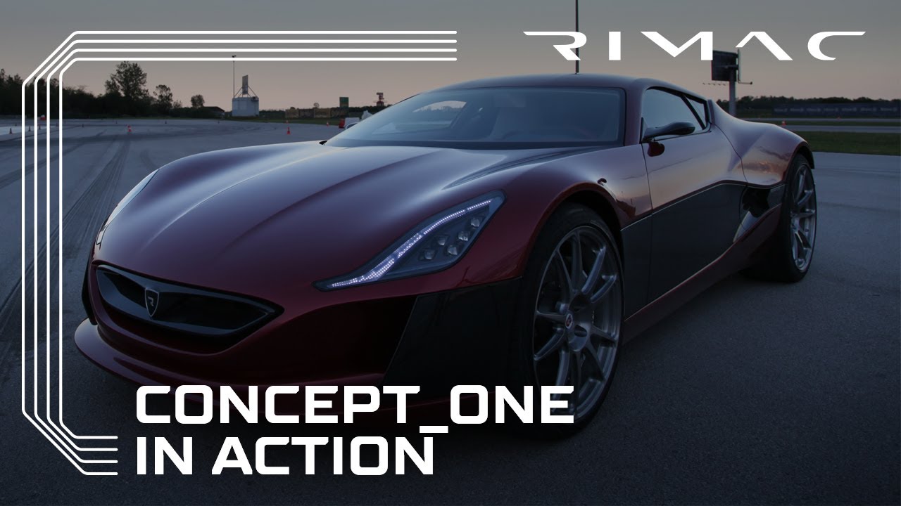 Rimac Automobili Concept_One in action - teaser