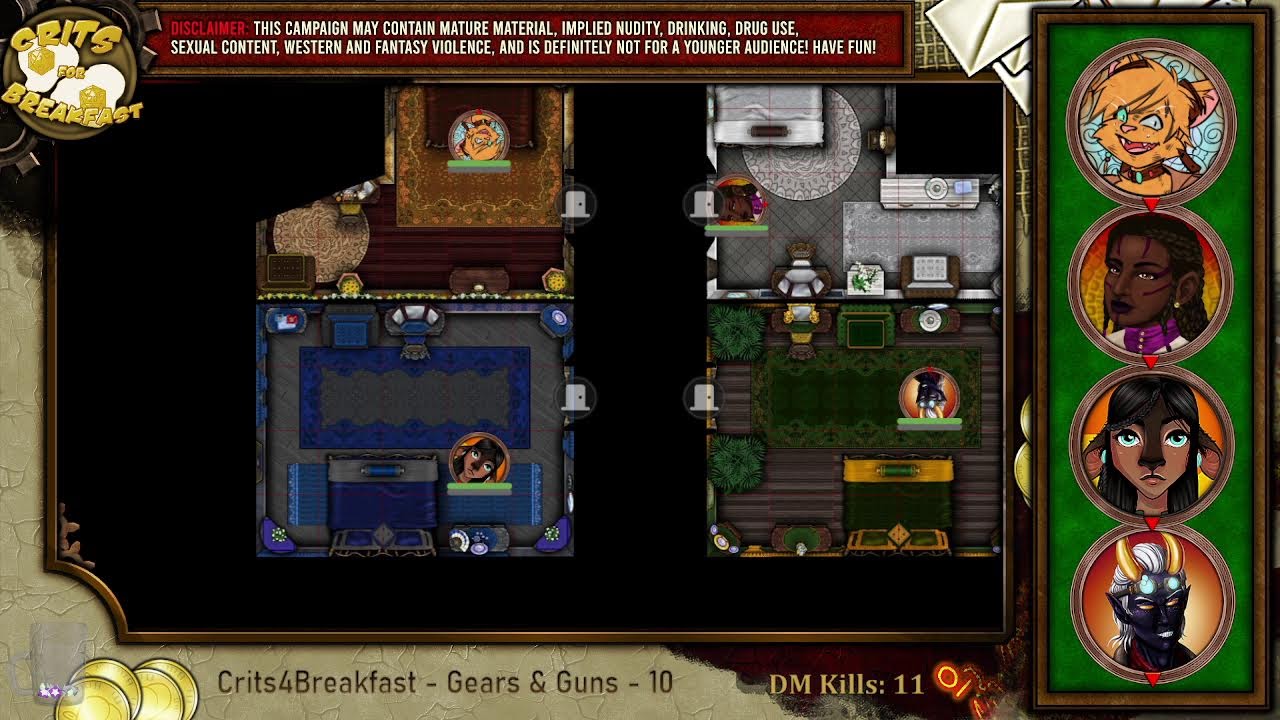 Crits for Breakfast presents Gears and Guns - Streams and Video - DandD Beyond General - DandD Beyond Forums