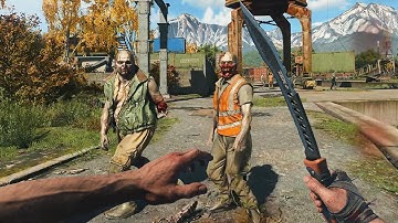 Dying Light 1 Ragdoll Physics VS The Beast