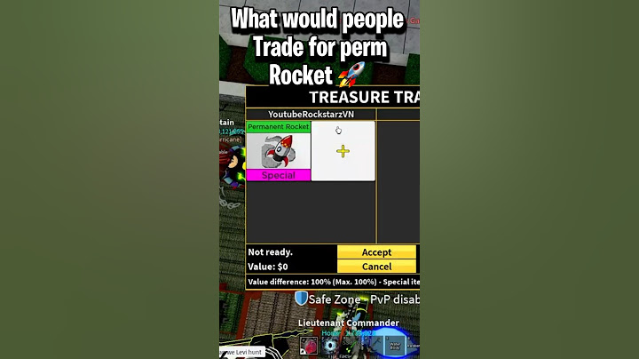 What do Players Trade For Perm Rocket 🚀 #bloxfruit #bloxfruits #roblox #gaming
