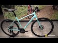 2022 bianchi csport 1 hybrid bike  walkaround tour at bicycles quilicot boutique laval