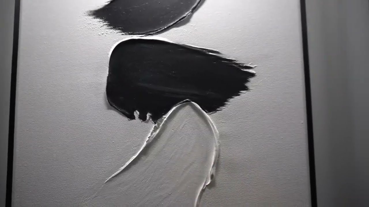 VinchyArt | Minimalistic Balance Canvas Painting Set of 3 | Influencer Review by @Kameron Monet