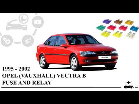 Fuse Box Diagram Vauxhall Opel Vectra B 1995 2002 Relay With Assignment With Location