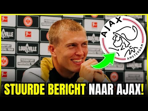 RASMUS KRISTENSEN Stuurt BOODSCHAP naar Ajax