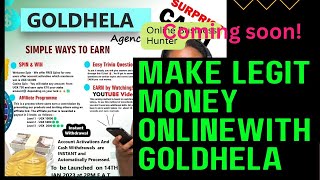 GoldHela! Launching on 14th of Jan 2023, Make Millions online.