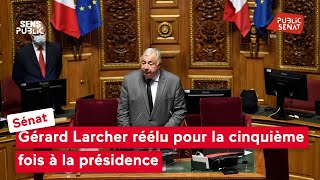 Sénat : Gérard Larcher réélu pour la cinquième fois à la présidence