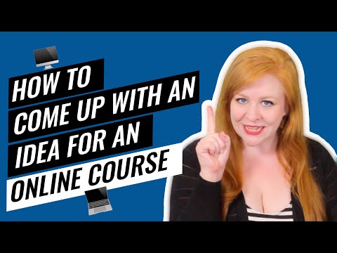 How to Come up with an Idea for an Online Course (2020)