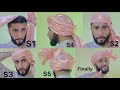 How to tie turban shadi turban 4  indian wedding  majid shah tutorial