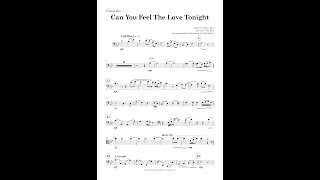 Can You Feel The Love Tonight - Lion King (Orchestra with Voice arrangement)