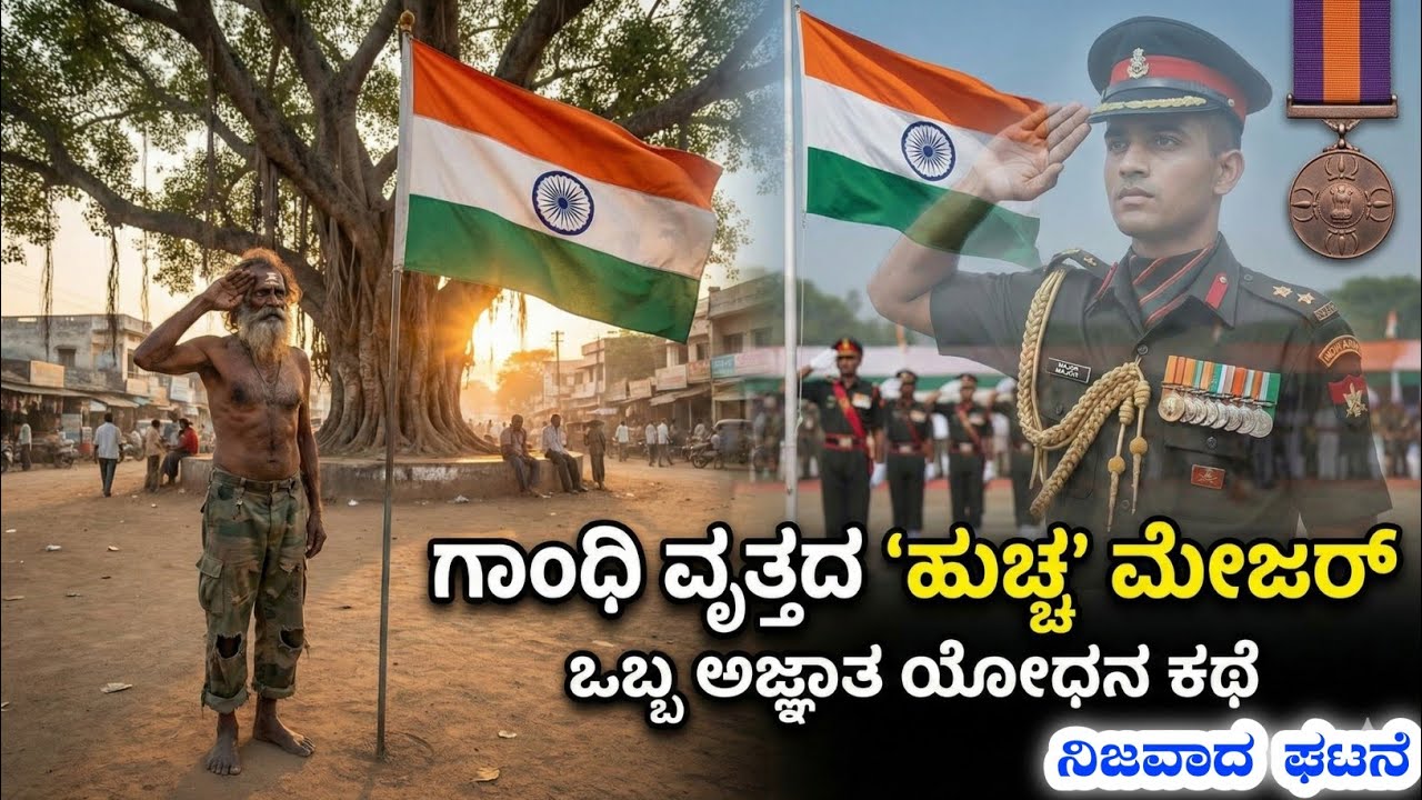 ದಾವಣಗೆರೆ ಗಾಂಧಿ ವೃತ್ತದ ಆ 'ಹುಚ್ಚ'ನ ನಿಜರೂಪ ಕಂಡು ಇಡೀ ದಾವಣಗೆರೆ ಶಾಕ್!😱 | True voice Kannada 