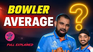 “Bowler का Average कैसे निकालते हैं? | Cricket Stats आसान भाषा में समझें 🏏”