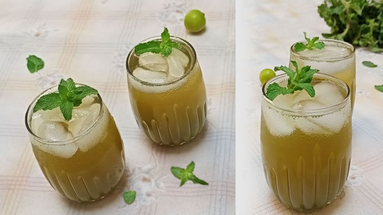 Gur Mint Sharbat Recipe (Summer Special) YouTube