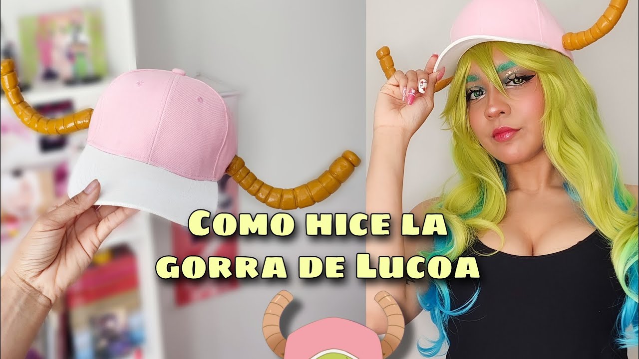 COMO HICE LA GORRA DE LUCOA ♡ fácil y económico