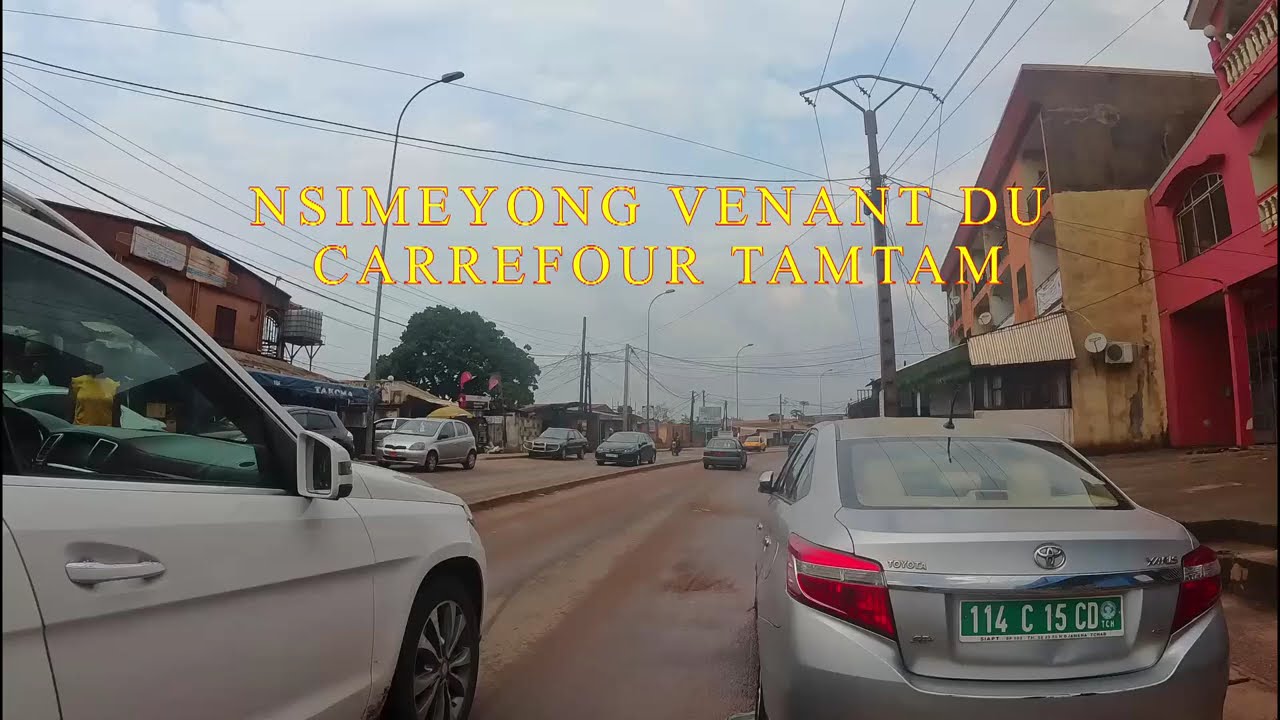 MARCHE URBAINE A YAOUNDE LE CHEMIN ENTRE TAMTAM ET SCALOM