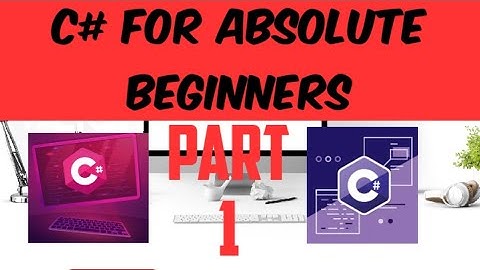 C# COMPLETE TUTORIAL FOR BEGINNERS 2021 - PART 1 OF 2 VIDEOS