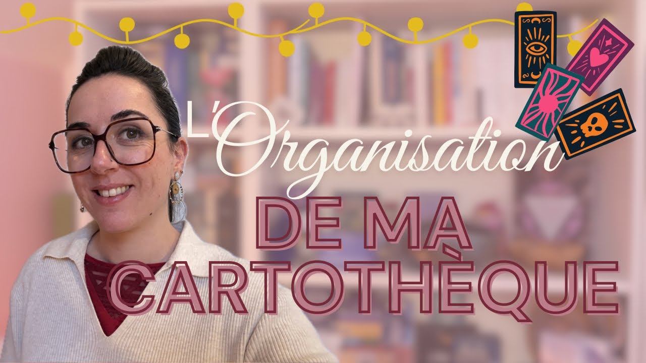Je te dis tout de mon organisation avec ma cartothèque ✨