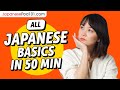 Learn Japanese in 50 Minutes - ALL Basics Every Beginners Need