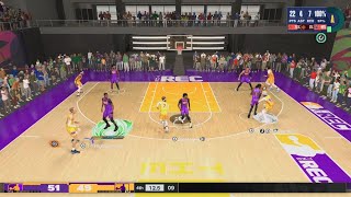 NBA 2K24 game winner in rec