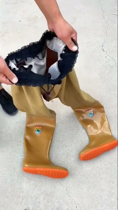 Super Chic Waterproof Pant With Boots #satisfying #short