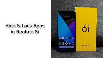 How to hide and Lock Apps in Realme 6i
