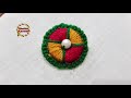 Hand Embroidery:Amazing Button Flower Trick,Make Beautiful Flower With Multi Hand Stitch,Sewing Hack