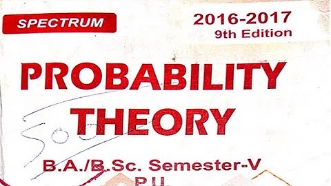 Probability Theory in One Shot | BA/B.Sc. Sem 5 Maths | PU University | PYQ Masterclass X
